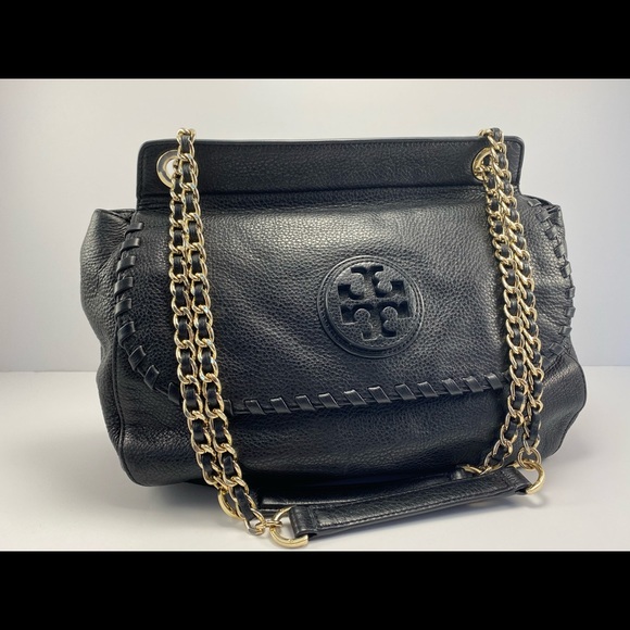 Tory Burch Black Leather Purse - Picture 2 of 7